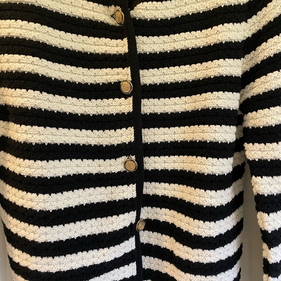 Mango Stripe Cardigan (New) - Picture 4 of 7